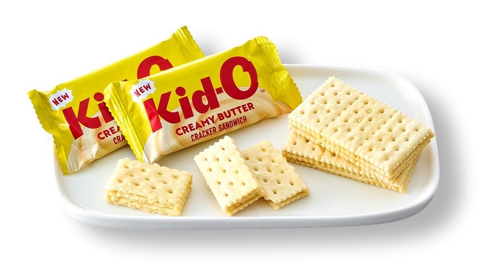 Crackers ripieni di crema al burro - Kid-O 120g. (8pz. x 15g.) - immagine 2
